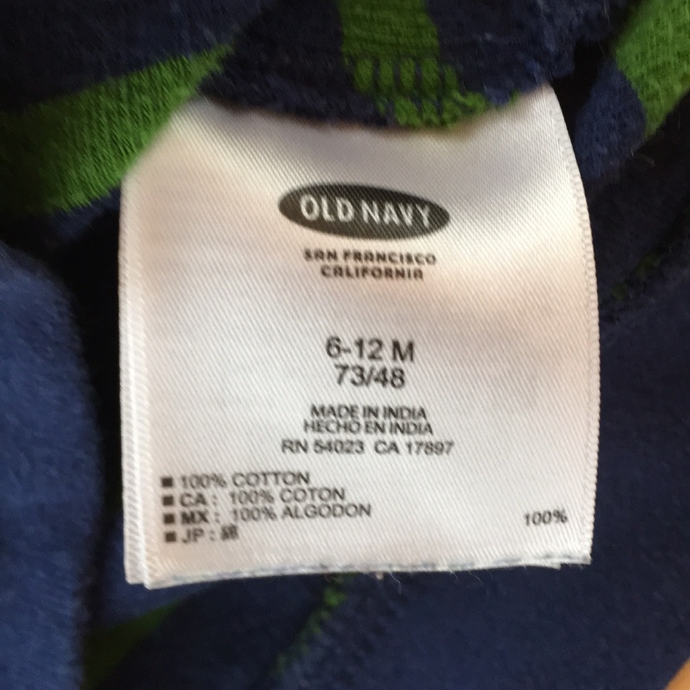 Old Navy Half Zip Sweater 6-12 months - Picture 3 of 3